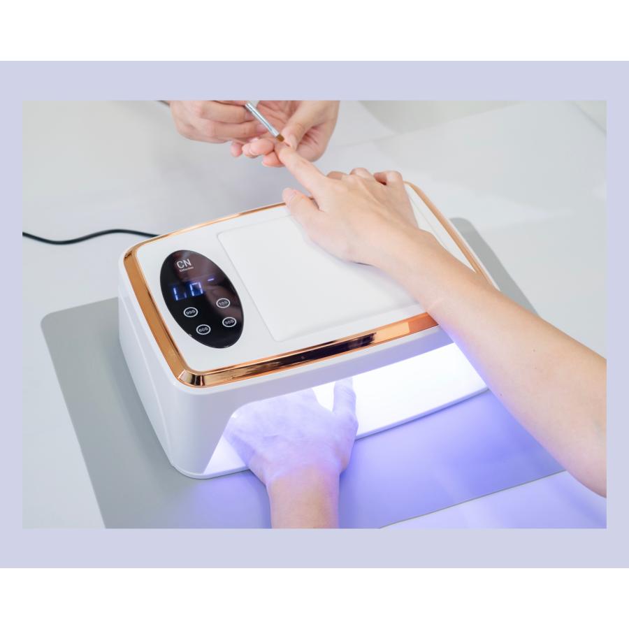 期間限定SALE】 ハイパワー ネイルライト アームレスト付 180W LED