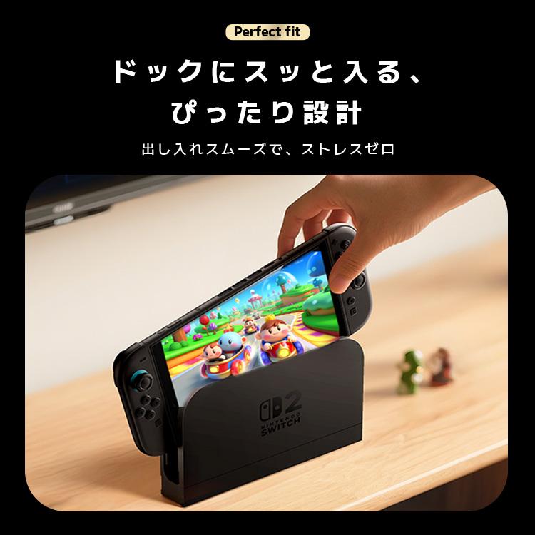 2枚入 Nintendo Switch 2 液晶保護フィルム マット アンチグレア 反射