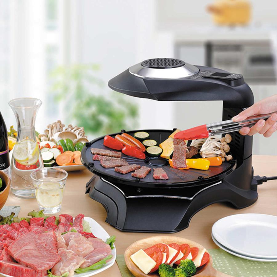 無煙ロースター 多機能プレート付き ザイグルボーイ2. 無煙ロースター