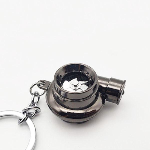 キーホルダー ターボ タービン音付き LED アクセサリー 自転車 車