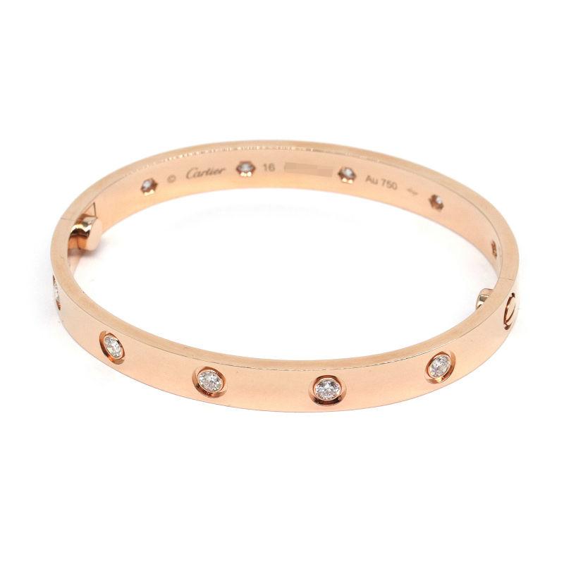 LOVE（Cartier） カルティエ ラブブレスレット サイズ16 新型 B6070216