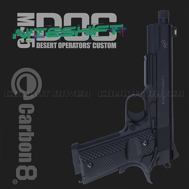 Carbon8】18才以上用CO2ガスブローバック M45DOC NITESHIFT Gen.2マグ