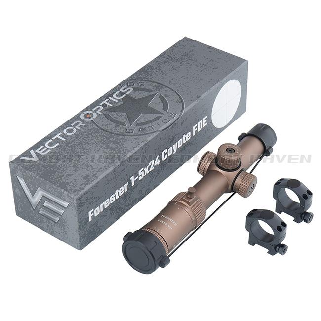 VECTOR OPTICS】プリズムサイト Forester Gen2 FDE 1-5x24/倍率（1-5倍