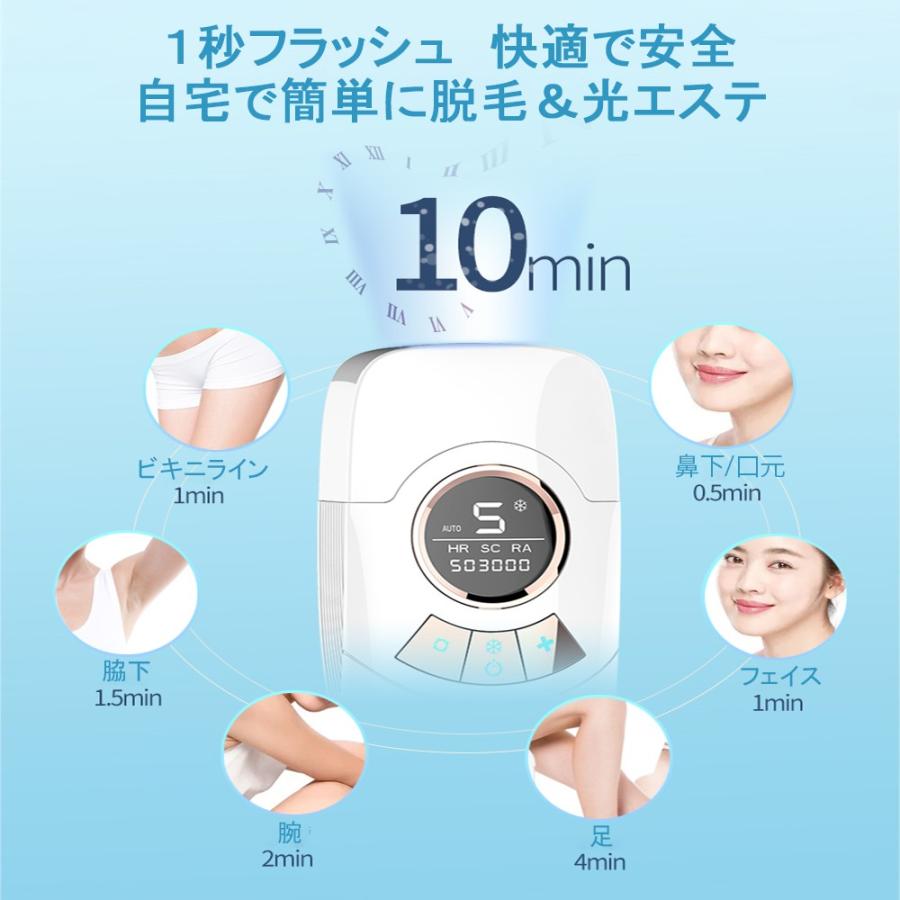 クーポンで10799円】IPL脱毛器 男女兼用 プレミアム強力脱毛 メンズ v