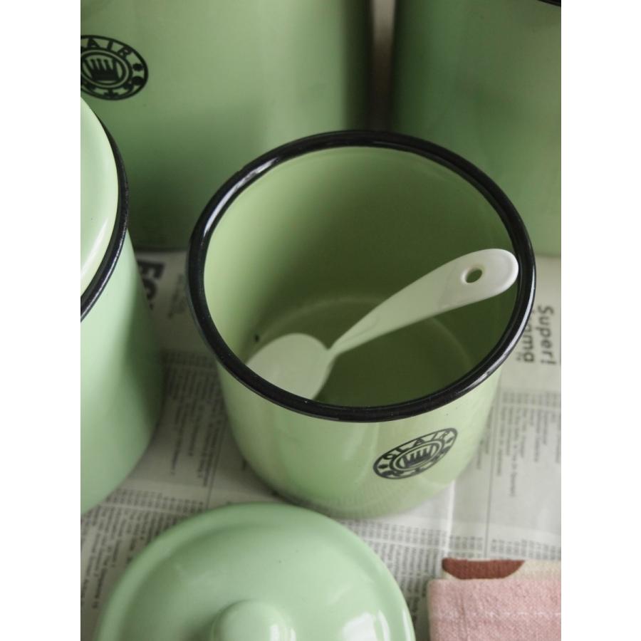 ホーロー雑貨 ホーロー クレール キャニスター 4点セット琺瑯 北欧雑貨