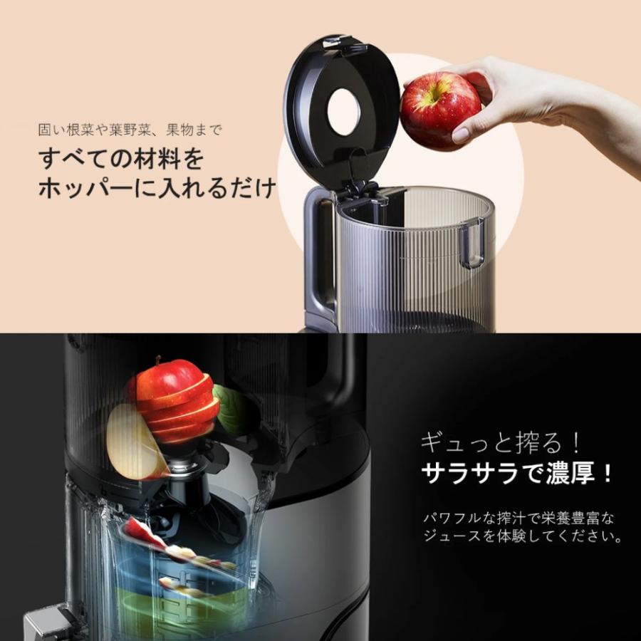 HUROM（ヒューロム） スロージューサー H400 低速 小型 ミキサー 軽量