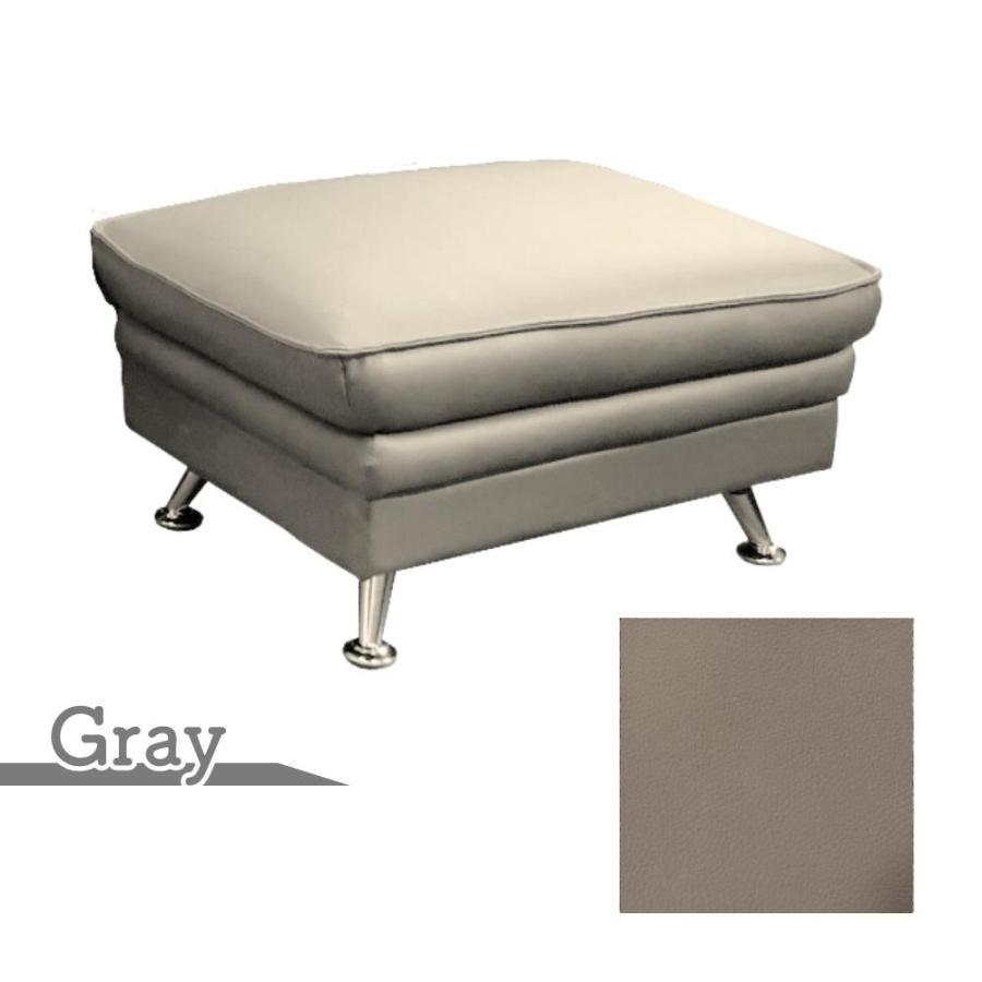 スツール オットマン レザー 本革 革 幅70cm 高さ41cm 一人掛け 足置