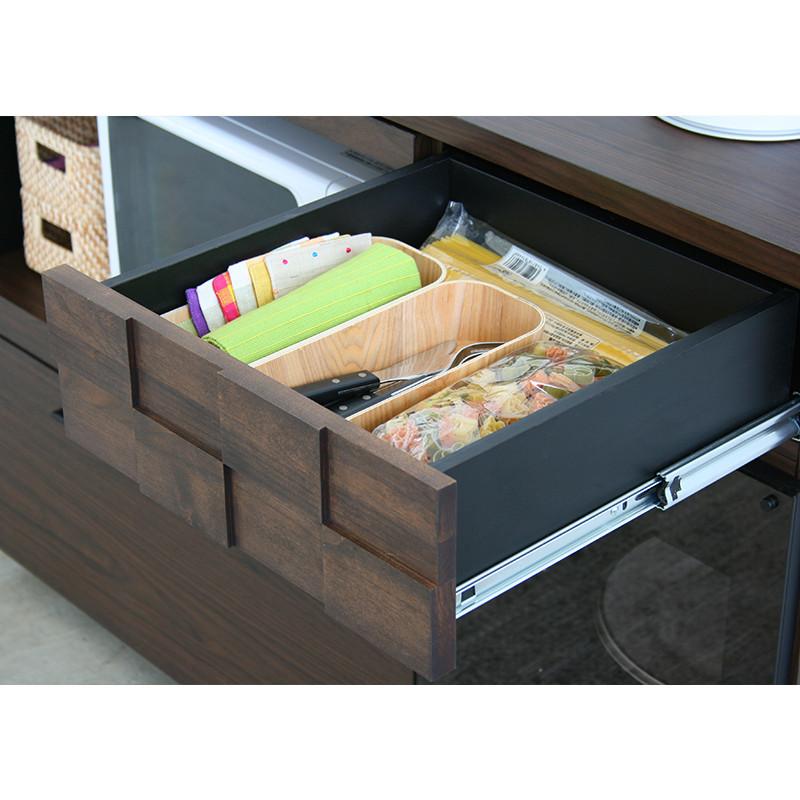 キッチンカウンター COLK コルク GART ガルト 幅120cm 収納 引出し