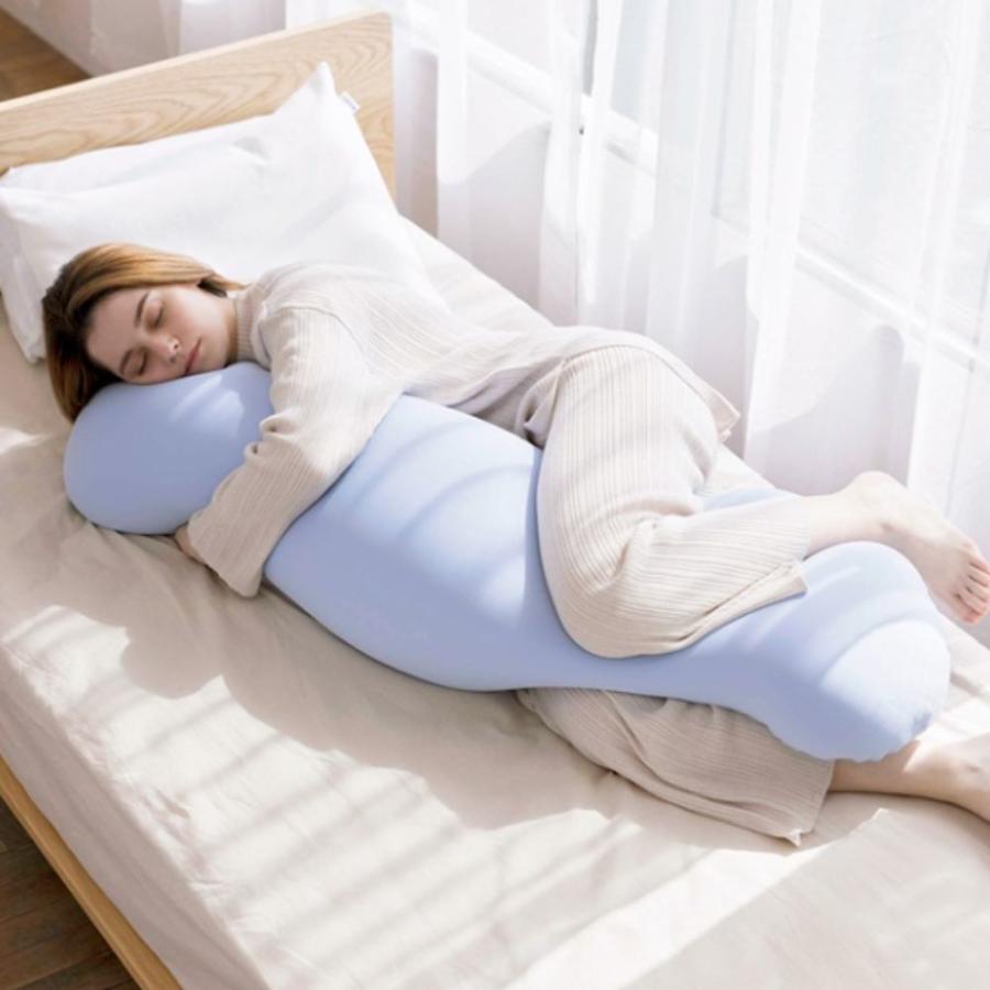 MOGU（モグ） 雲に抱きつく夢枕 抱き枕 本体 専用カバー付 日本製 腰痛