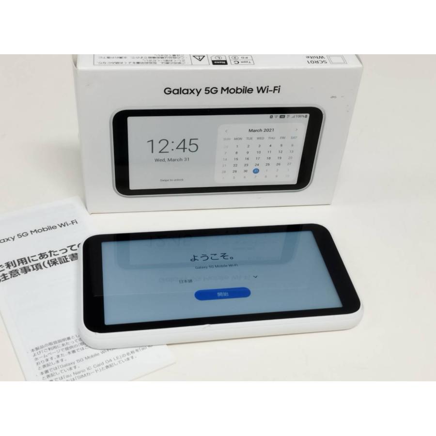 Galaxy 5G Mobile Wi-Fi SCR01/モバイルルーター : 中古パソコン