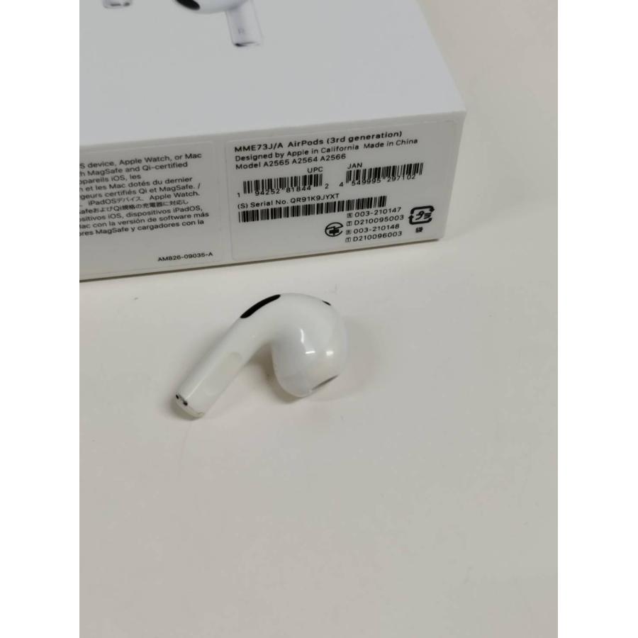 正規品】Apple AirPods 第3世代/A2565/ワイヤレスイヤホン/右耳のみ