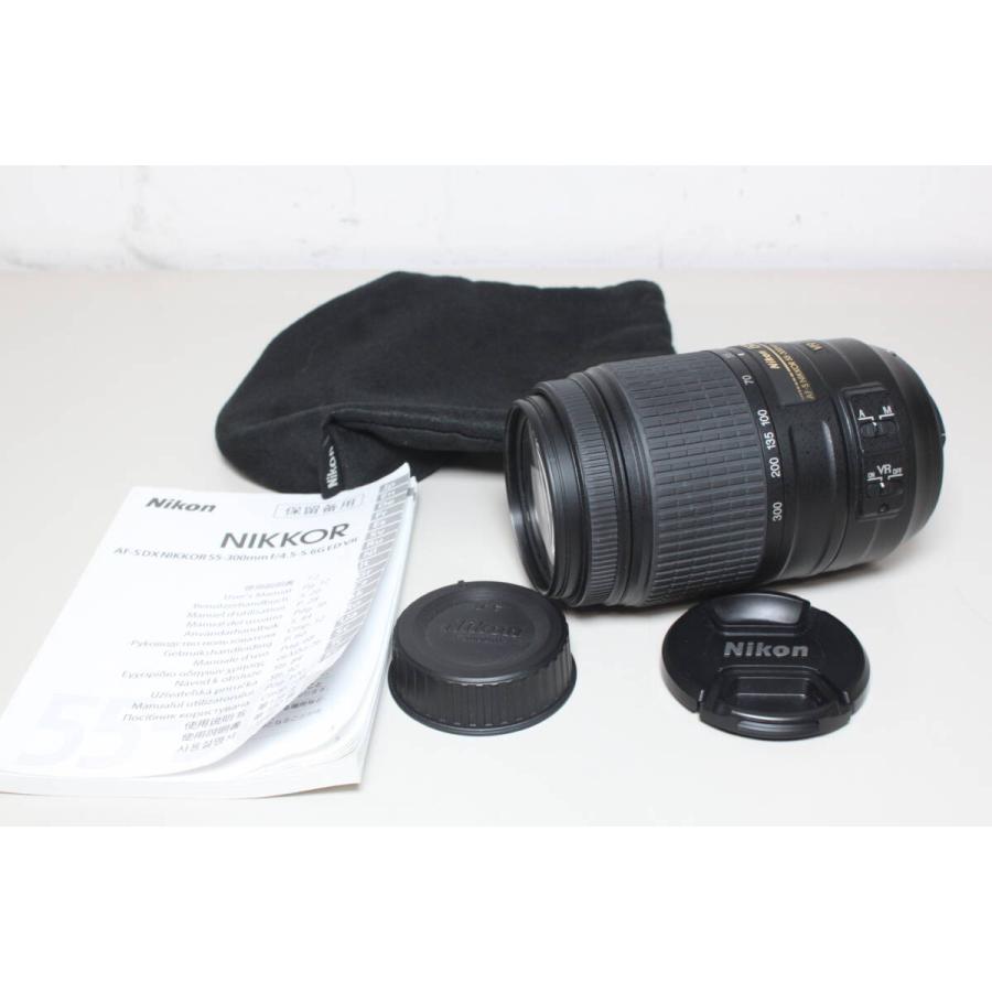 ジャンク品】Nikon/AF-S DX NIKKOR 55-300mm f4.5-5.6G ED VR/望遠