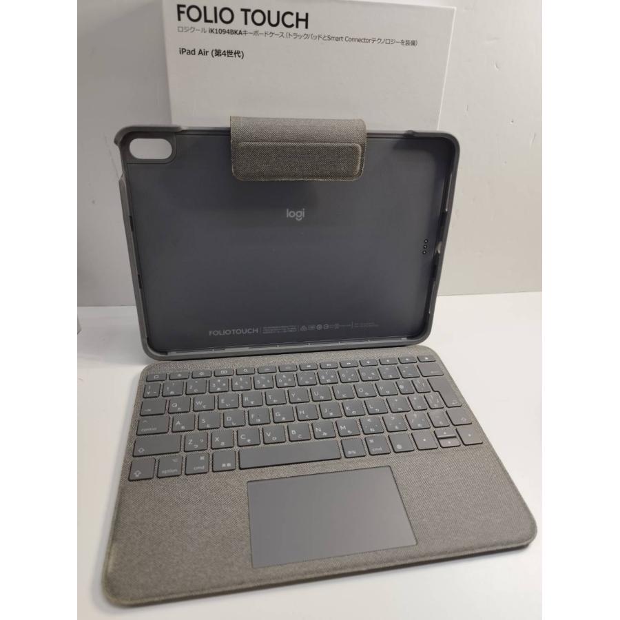 Logicool FOLIO TOUCH iPad Air キーボードケース (iK1094) : 中古