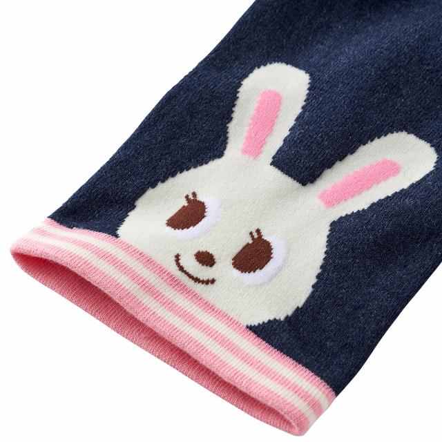 MIKI HOUSE（ミキハウス） 長袖Tシャツセット(ピンク:うさこ) (70-80cm