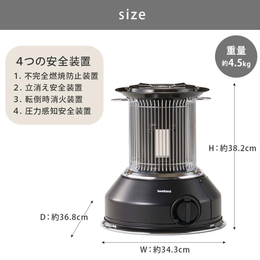 Iwatani（イワタニ） カセットガスストーブ マル暖 CB-STV-MRD マット