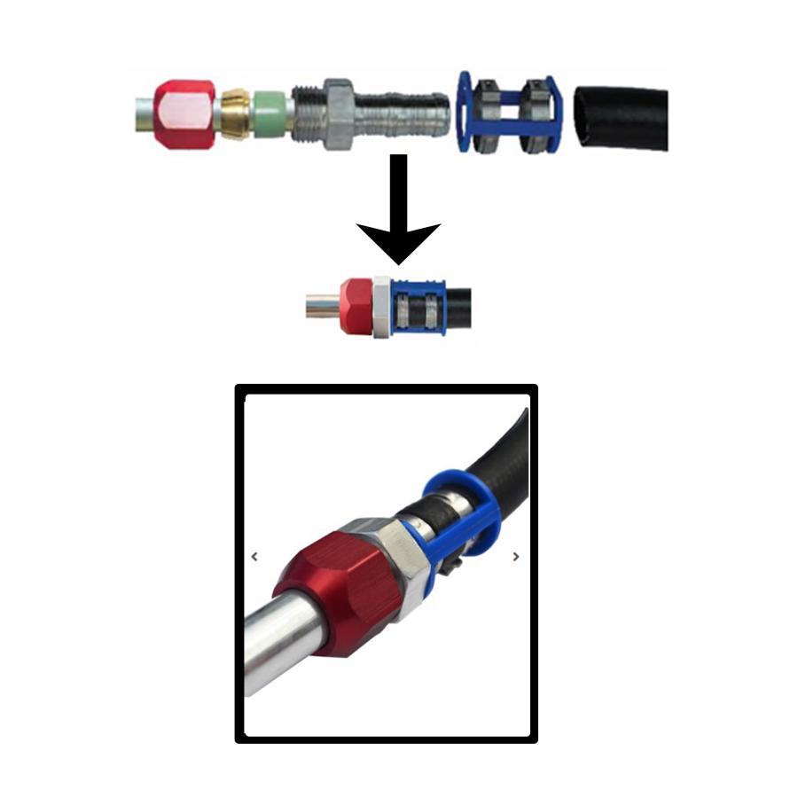 カーエアコン 配管修理 コネクター 配管外径 3/4インチ 19mm 配管