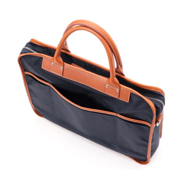 Felisi（フェリージ） ビジネスバッグ/ブルー×ライトブラウン メンズ