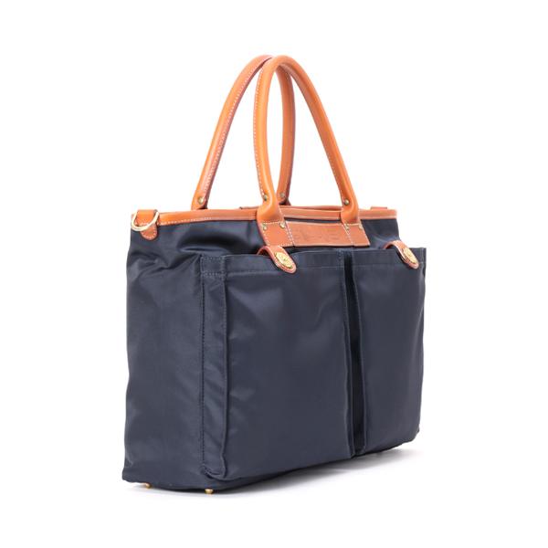 Felisi（フェリージ） ビジネストートバッグ/ブルー×ライトブラウン