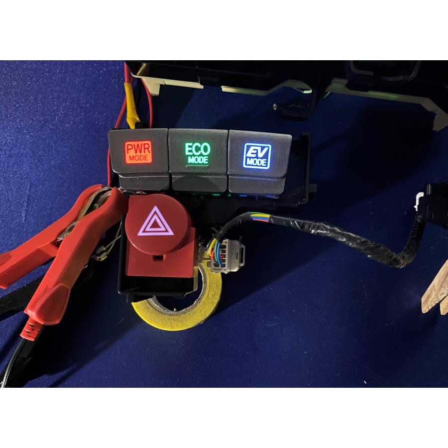 プリウス ZVW30 後期 LED打ち換え済み エアコンパネル＆シフトパネル