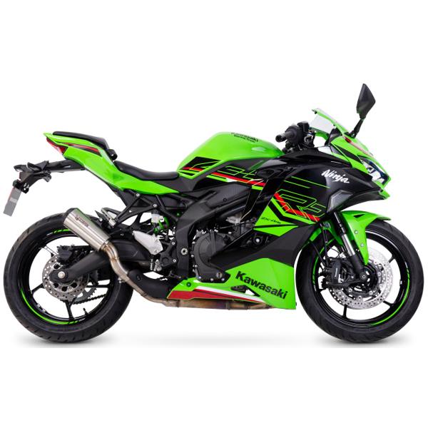 KAWASAKI カワサキ ZX-4R ZX4R 2023- スリップオン RED POWER