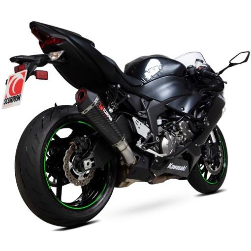 KAWASAKI カワサキ ZX-6R 19- スリップオン SERKET 【SCORPION