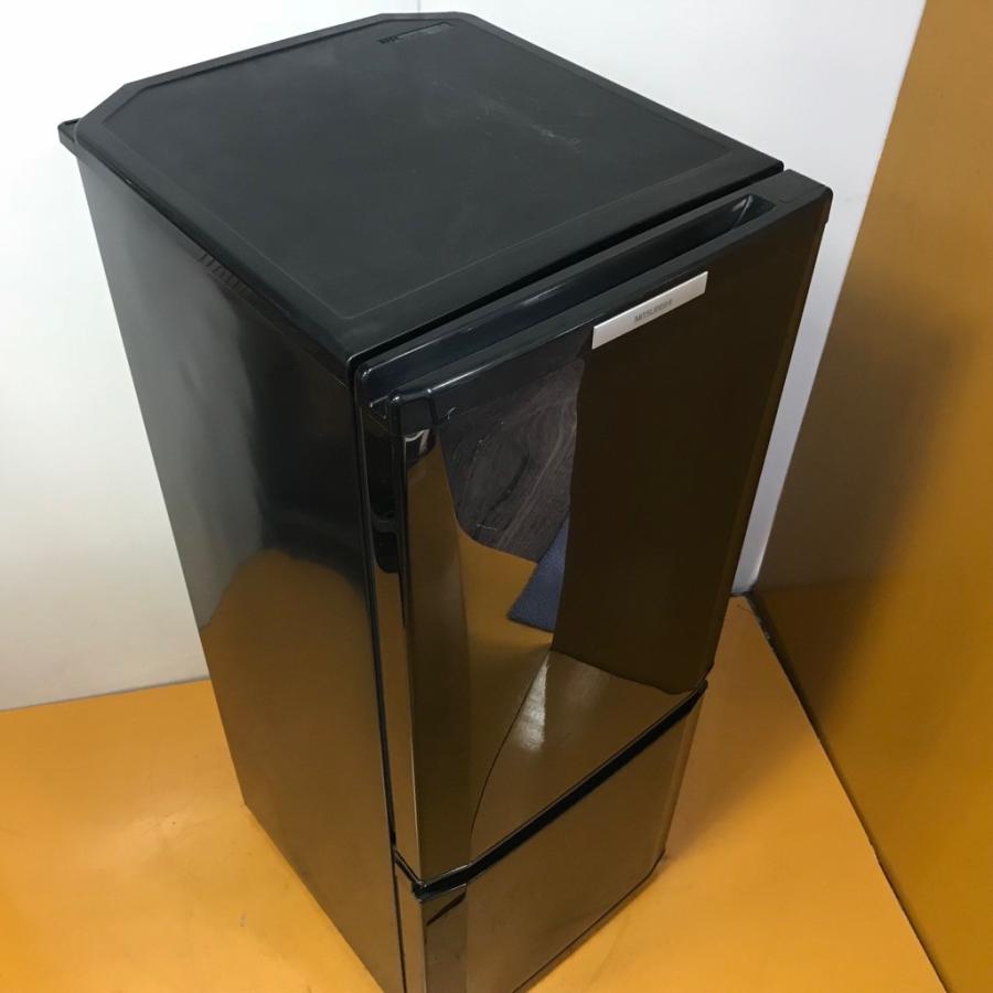 三菱（MITSUBISHI） 中古 146L 2ドア冷蔵庫 三菱電機 MR-P15T-B 2012年