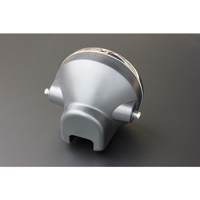 180mm ヘッドライト クリア ガラスレンズ 黒 新品 汎用 CBR400F CB1100