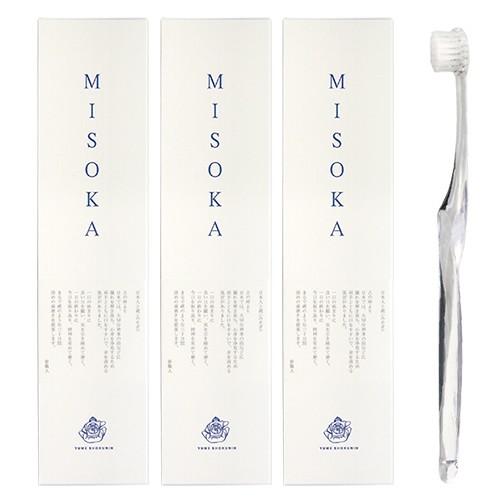 歯磨き粉いらずのナノテク歯ブラシ MISOKA ミソカ アソート 歯ブラシ 3