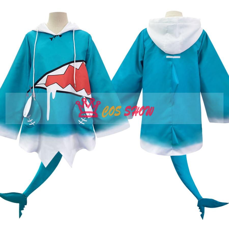 実物撮影 ホロライブ English VTuber がうる ぐら サメちゃん コスプレ