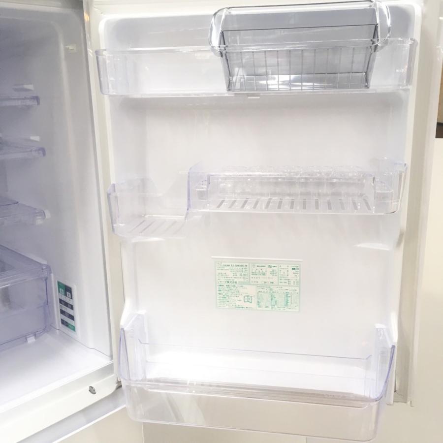 SHARP（シャープ） 中古 近郊自社便可送料格安 3ドア冷蔵庫 SJ-GW35C-W