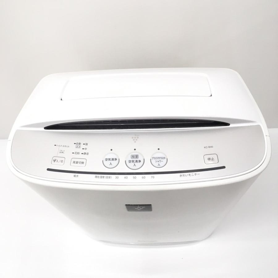 SHARP（シャープ） 中古 加湿空気清浄機 プラズマクラスター KC-B40-W
