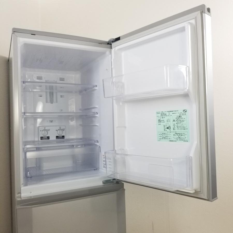 三菱（MITSUBISHI） 中古 146L 2ドア冷蔵庫 三菱電機 MR-P15X-S 2013年