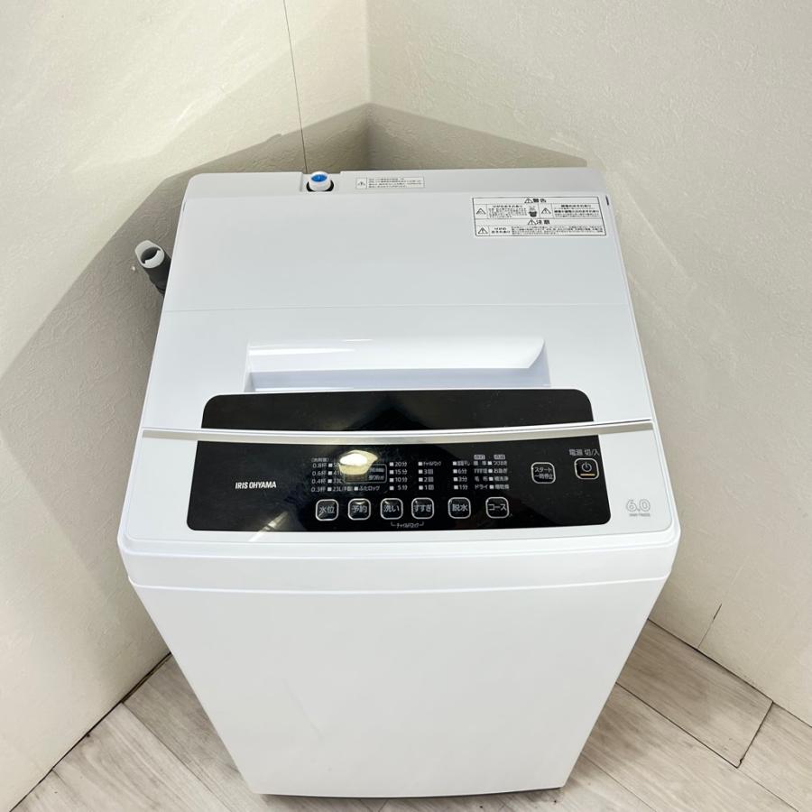 IRIS OHYAMA（アイリスオーヤマ） 中古 6.0kg 全自動洗濯機 IAW-T602E