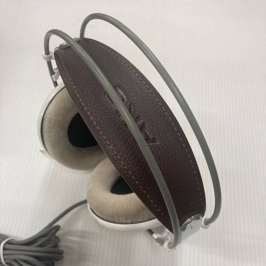 AKG 中古 AKG K701 開放型ヘッドホン ホワイト系 箱付き : コスモ