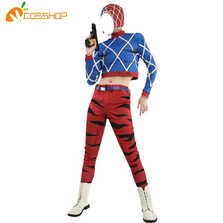 JOJO ジョジョの奇妙な冒険 黄金の風 グイード ミスタ コスプレ衣装