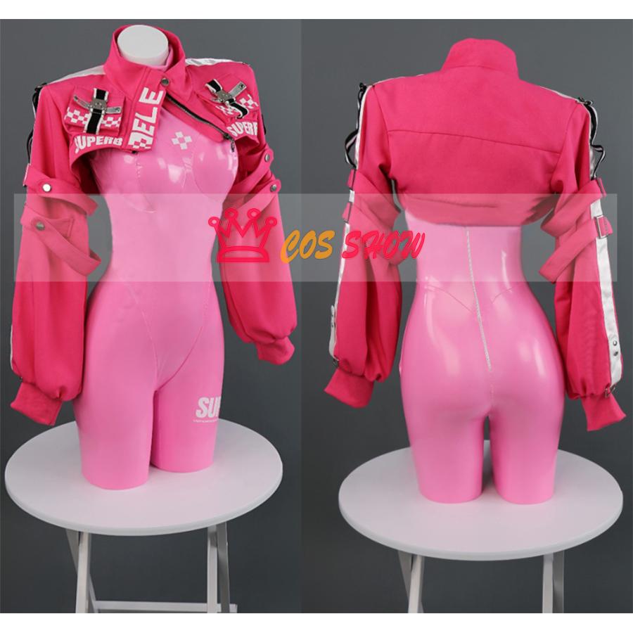 豪華版 勝利の女神:NIKKE アリス コスプレ衣装 Pu革 ボディスーツ