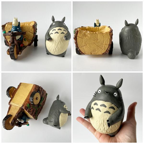 スタジオジブリ となりのトトロ プランターカバー トトロと森の三輪車