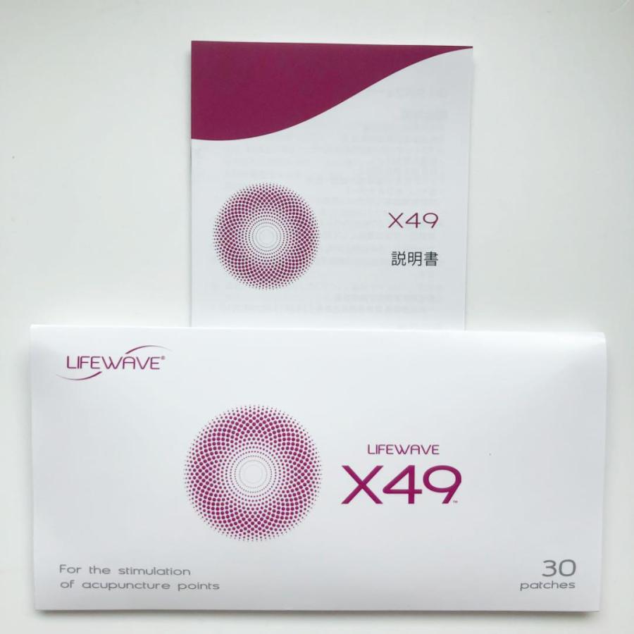 エックスフォーティナイン ライフウェーブ X49 パッチシール 30枚 説明