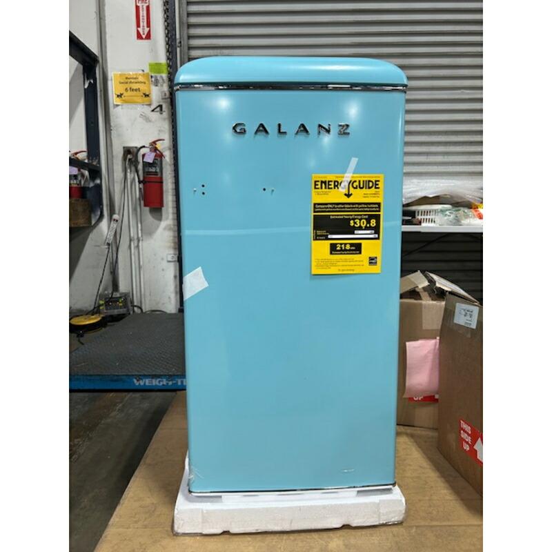冷蔵庫 冷凍庫付 1ドア 93L レトロ Galanz 3.3 cu. ft. Retro Mini