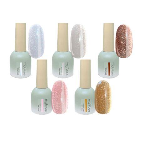 my&bee マイビー ナチュラルマグセットA 5色 8ml NM-SA : ネイル