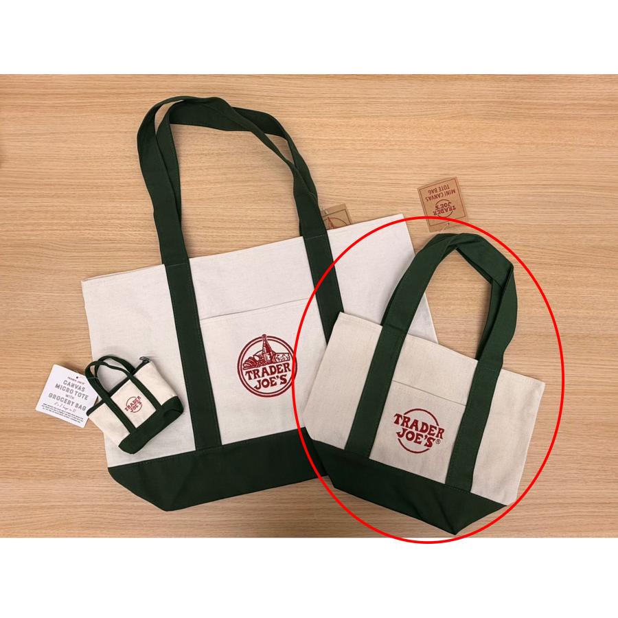 2025冬新色】TRADER JOE'S トレーダージョーズ トレジョ ミニトート
