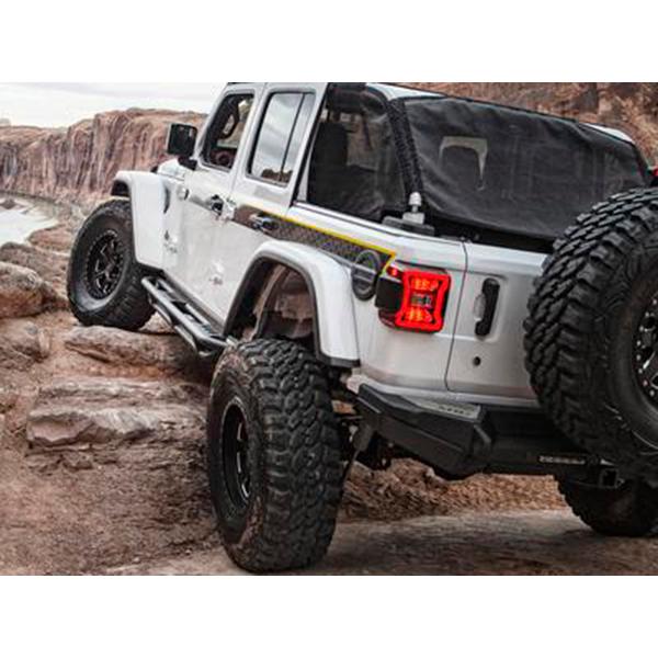 Smittybilt 正規品】 SRC サイドアーマー サイドステップ 77634 艶なし