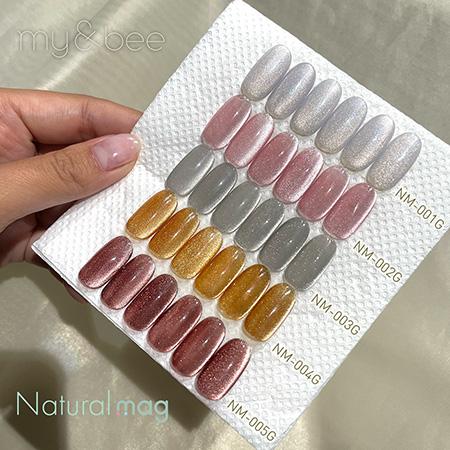 my&bee マイビー ナチュラルマグセットA 5色 8ml NM-SA : ネイル