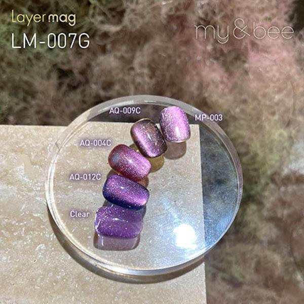 my&bee マイビー レイヤーマグセットB (007~011/6色) LM-SB : ネイル