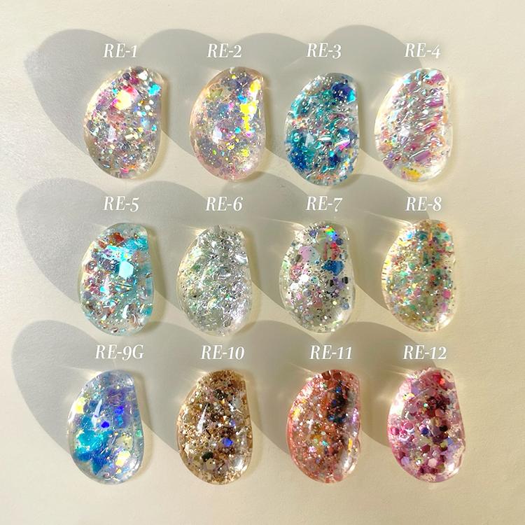 my&bee マイビー リフレクション 12色セット 4g RE-SA : ネイル