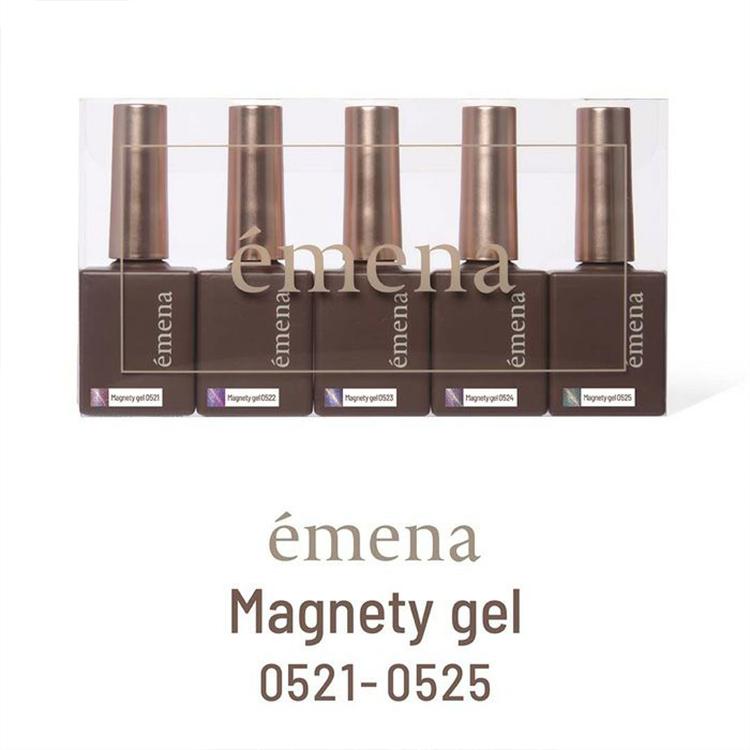emena エメナ Magnety gel マグネティジェル 5色セット 8g 0521〜0525