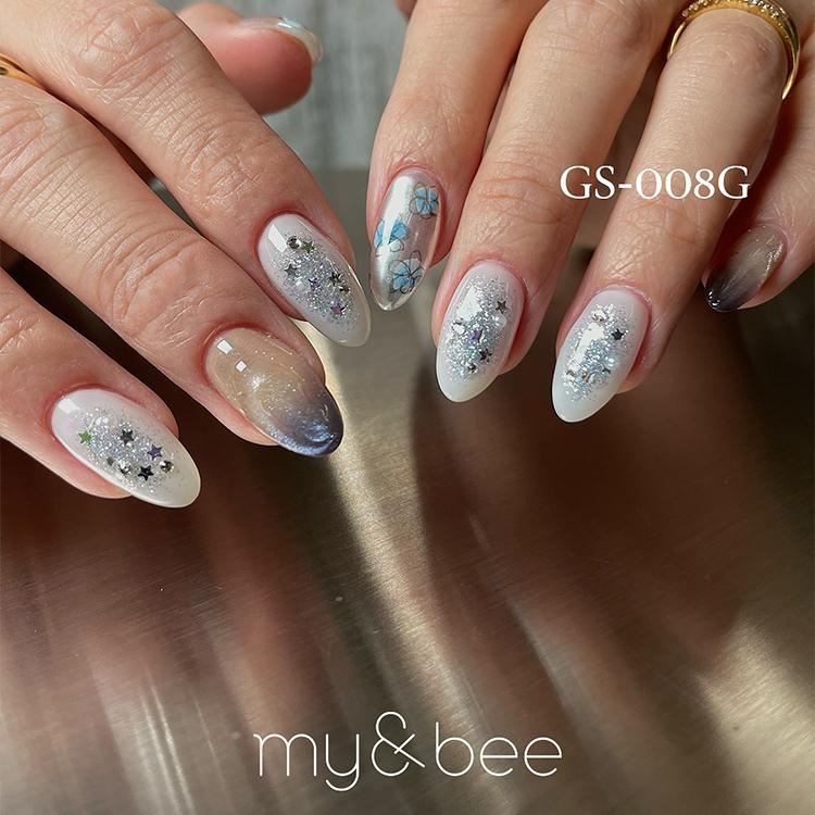 my&bee マイビー グロスフラッシュ 8ml 全12色セット : ネイルショップ