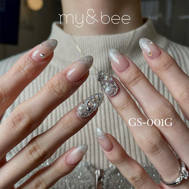 my&bee マイビー グロスフラッシュ 8ml 全12色セット : ネイルショップ