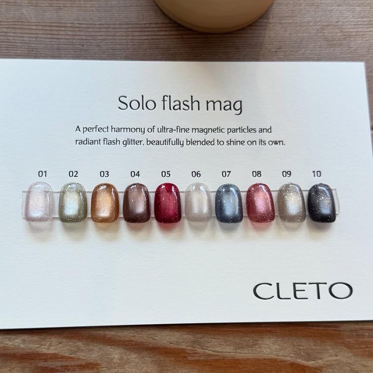 CLETO クレト ソロフラッシュマグ solo flash mag 全10色 : ネイル