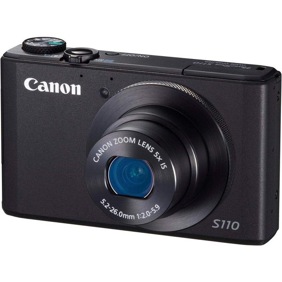 中古美品】 CANON Power Shot S110 ブラック コンデジ パワーショット